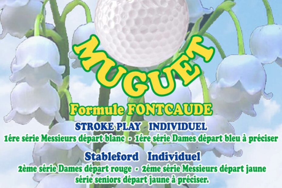 Coupe de mai Association sportive du Golf de juvignac Fontcaude